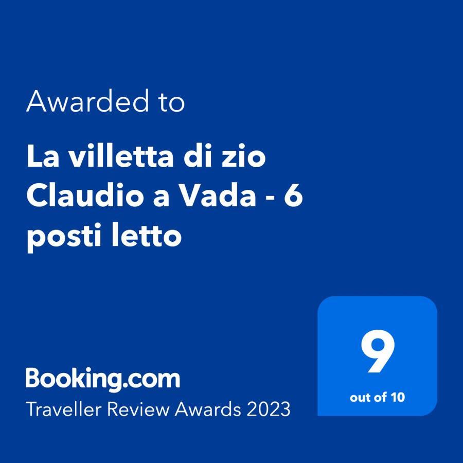 La Villetta Di Zio Claudio A Vada - 6 Posti Letto Екстер'єр фото